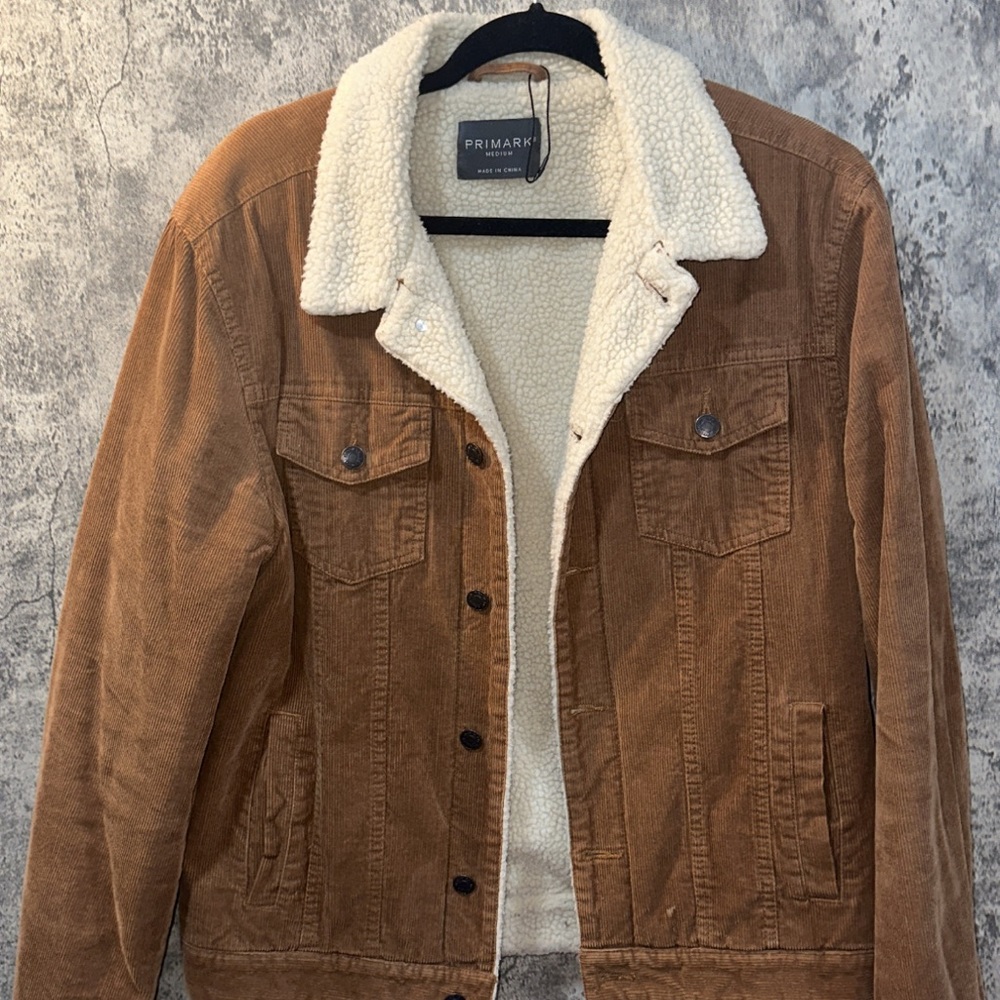 Primark corduroy Sherpa